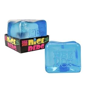 NeeDoh Nice Berg - Giant NeeDoh Nice Cube Sensory Stress Ball - BLUE
